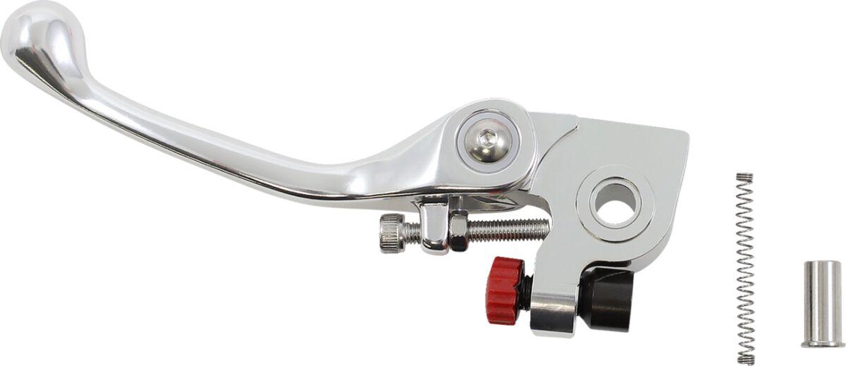 H07-6903CS - Moose Racing Flex FG Forged Clutch Lever For Gas Gas EX250 & EX250F (US Models) - Silver
