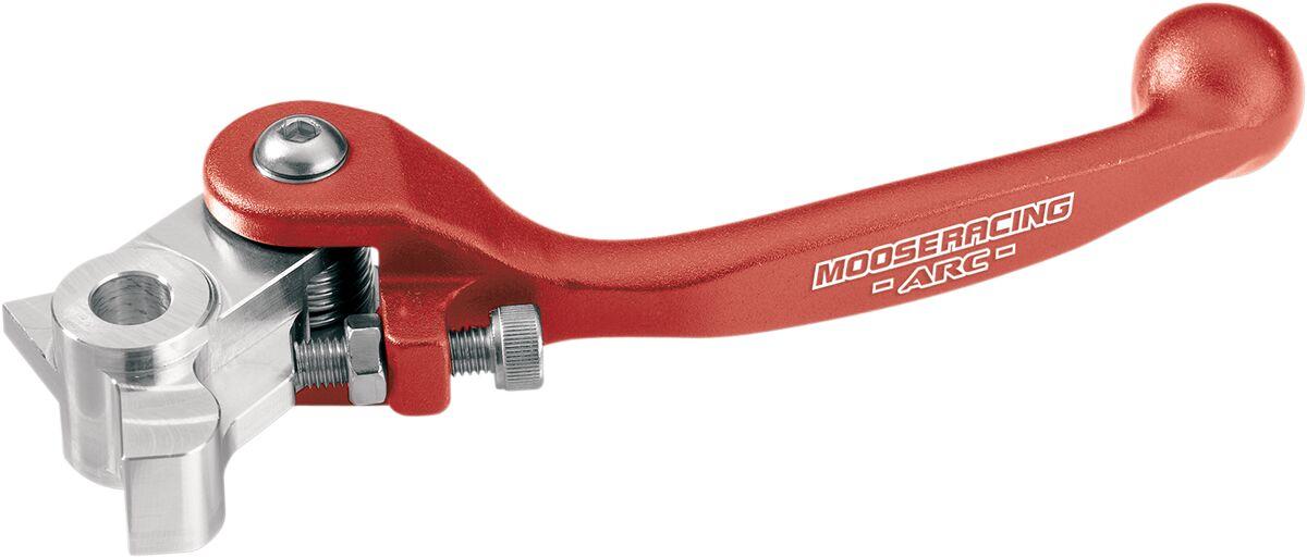 BR-703 - Moose Racing Arc Flex Brake Lever For Kawasaki KX100 2020-2021 - Red