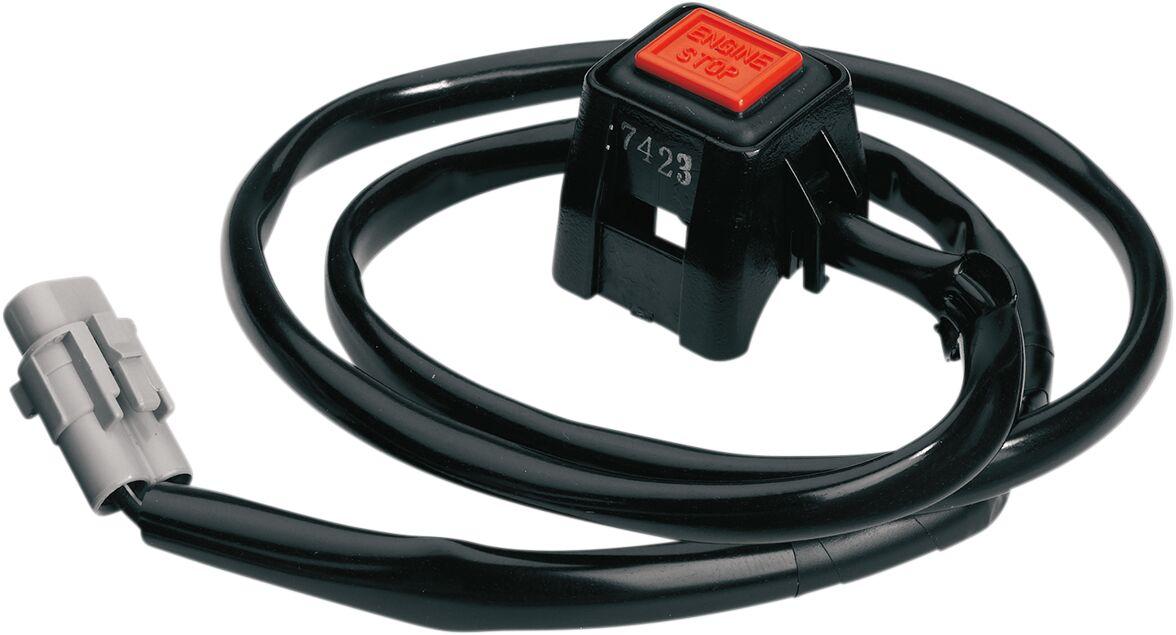 688-8804 - Moose Racing Kill Switch For Yamaha YZ125 2005-2016 - Black/Red