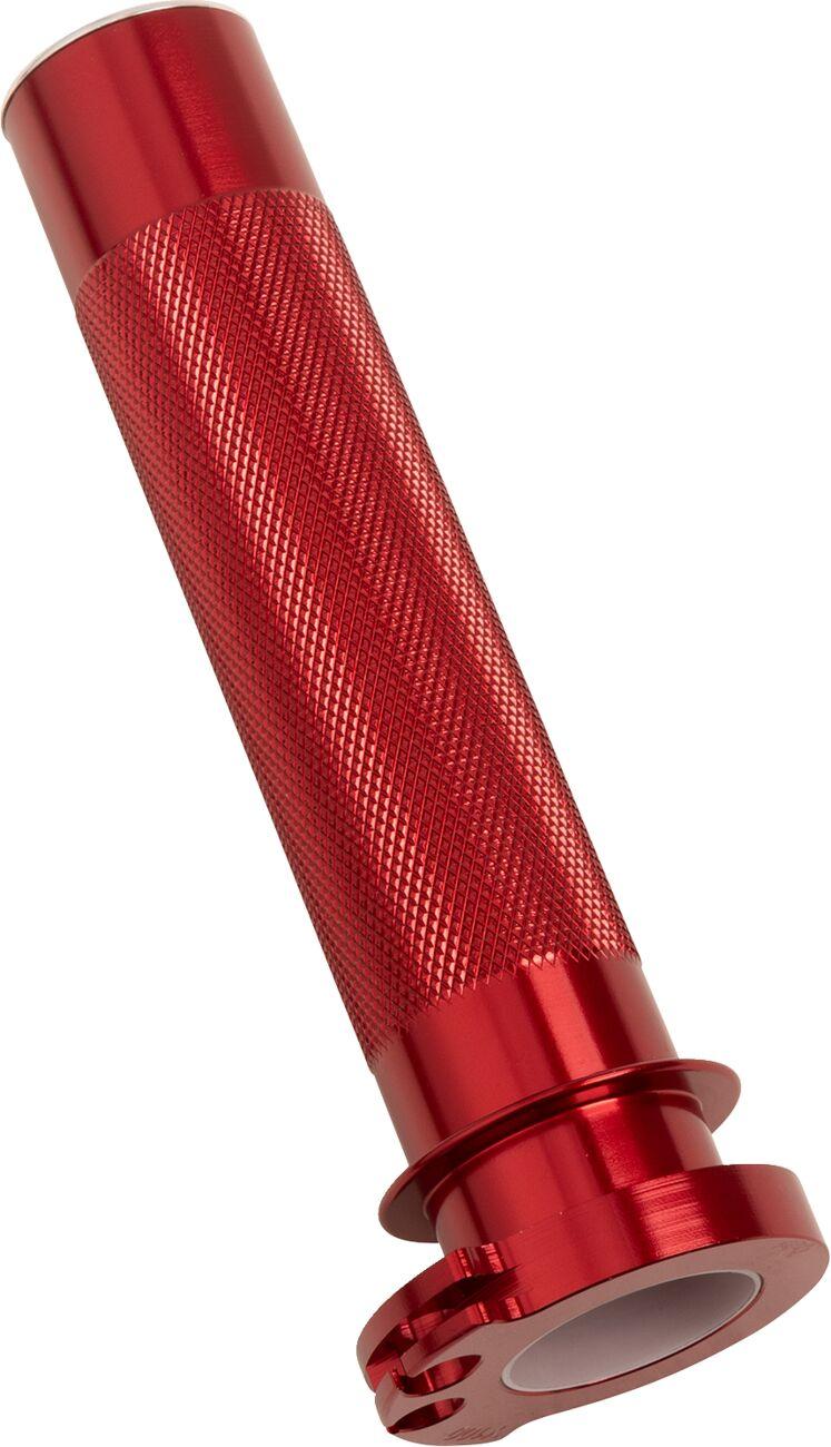 M40-200 - Moose Racing Aluminium Throttle Tube For Kawasaki KLR650 2008-2023 - Red
