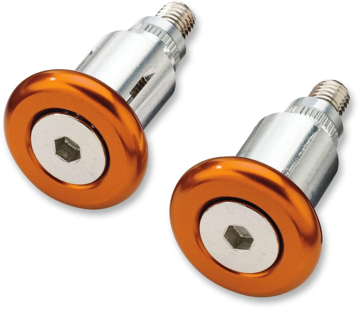 1BEC0661-PVPM - Moose Racing Handlebar Ends - Orange