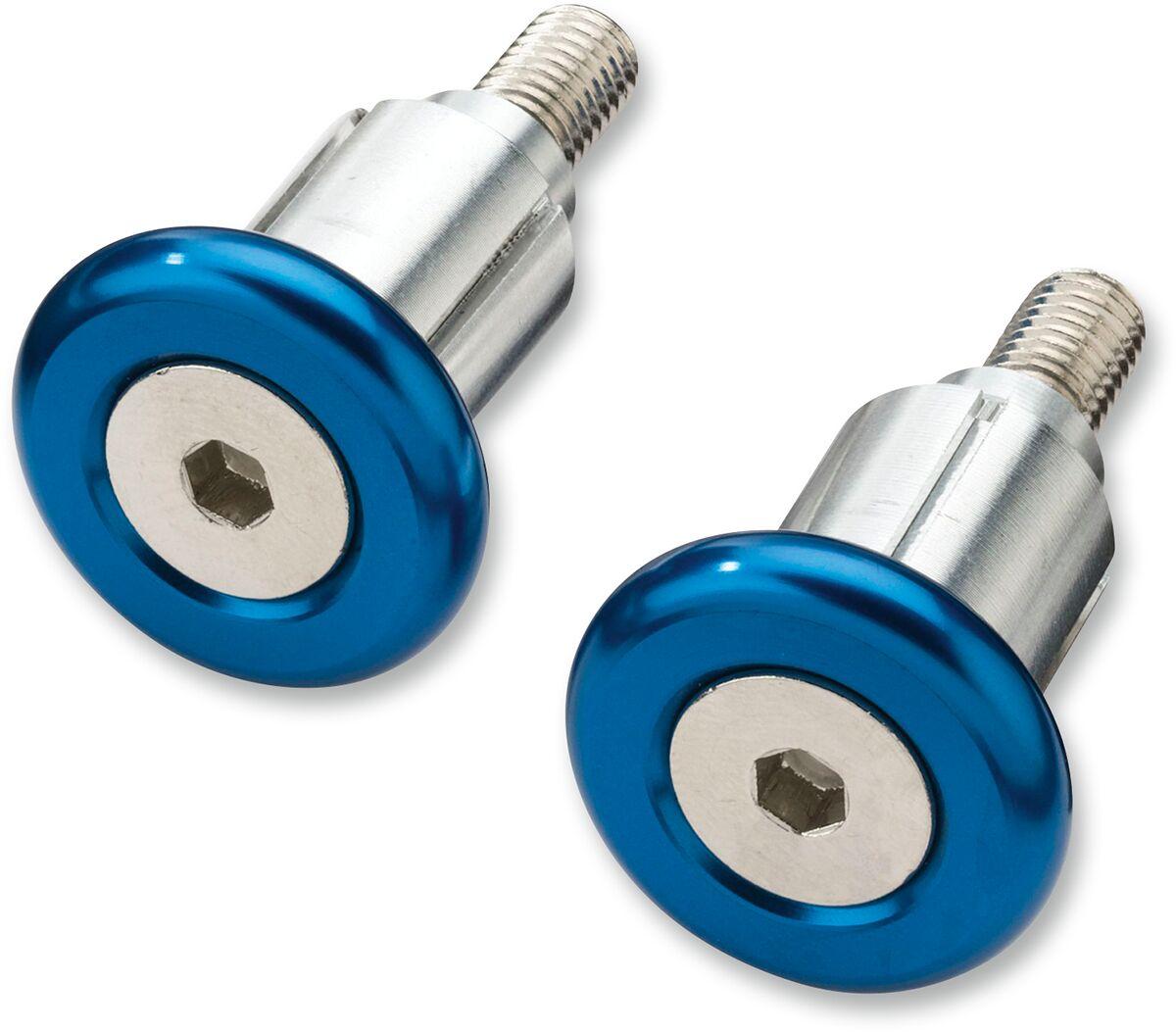 1BEC0661-PUPM - Moose Racing Handlebar Ends - Blue