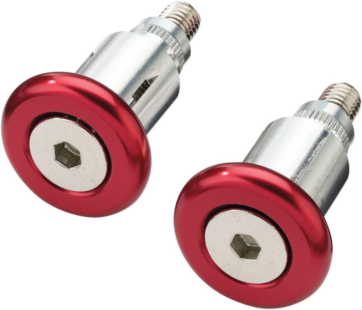 1BEC0661-PRPM - Moose Racing Handlebar Ends - Red