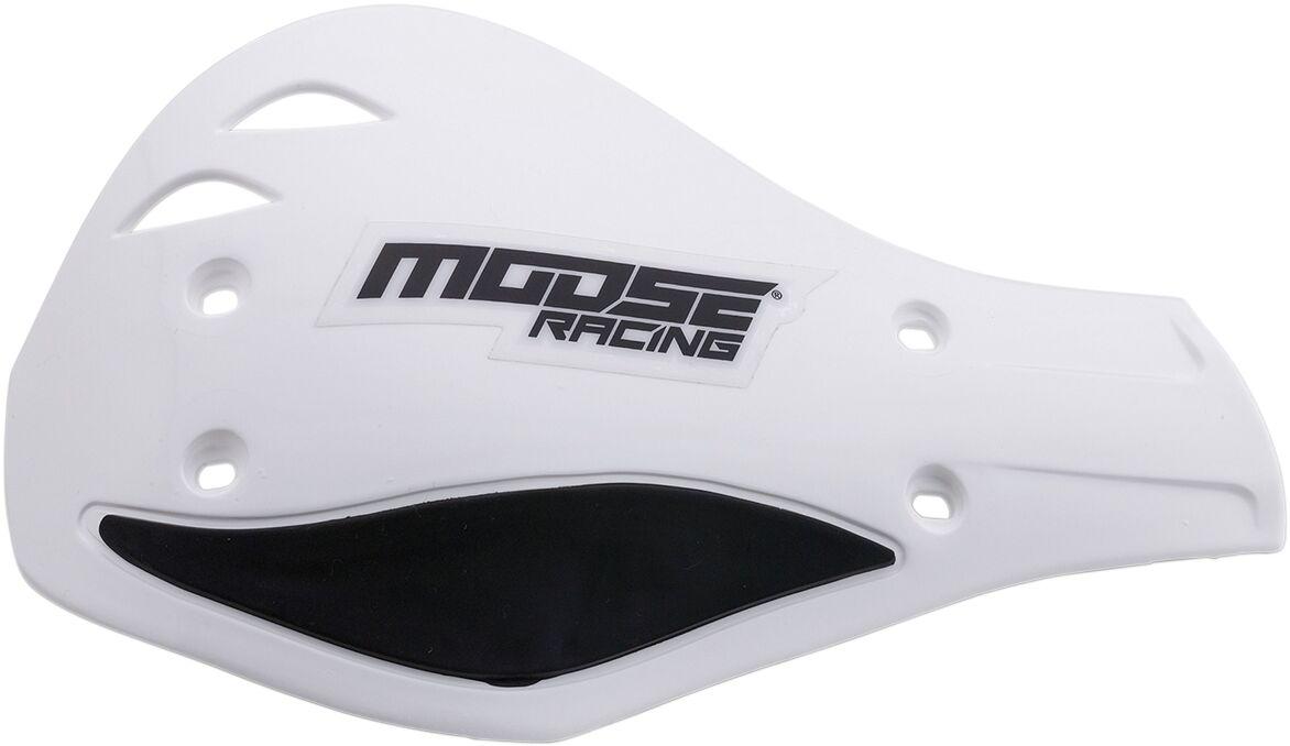 M51-120 - Moose Racing Contour Deflector Hand Guards - Black/White