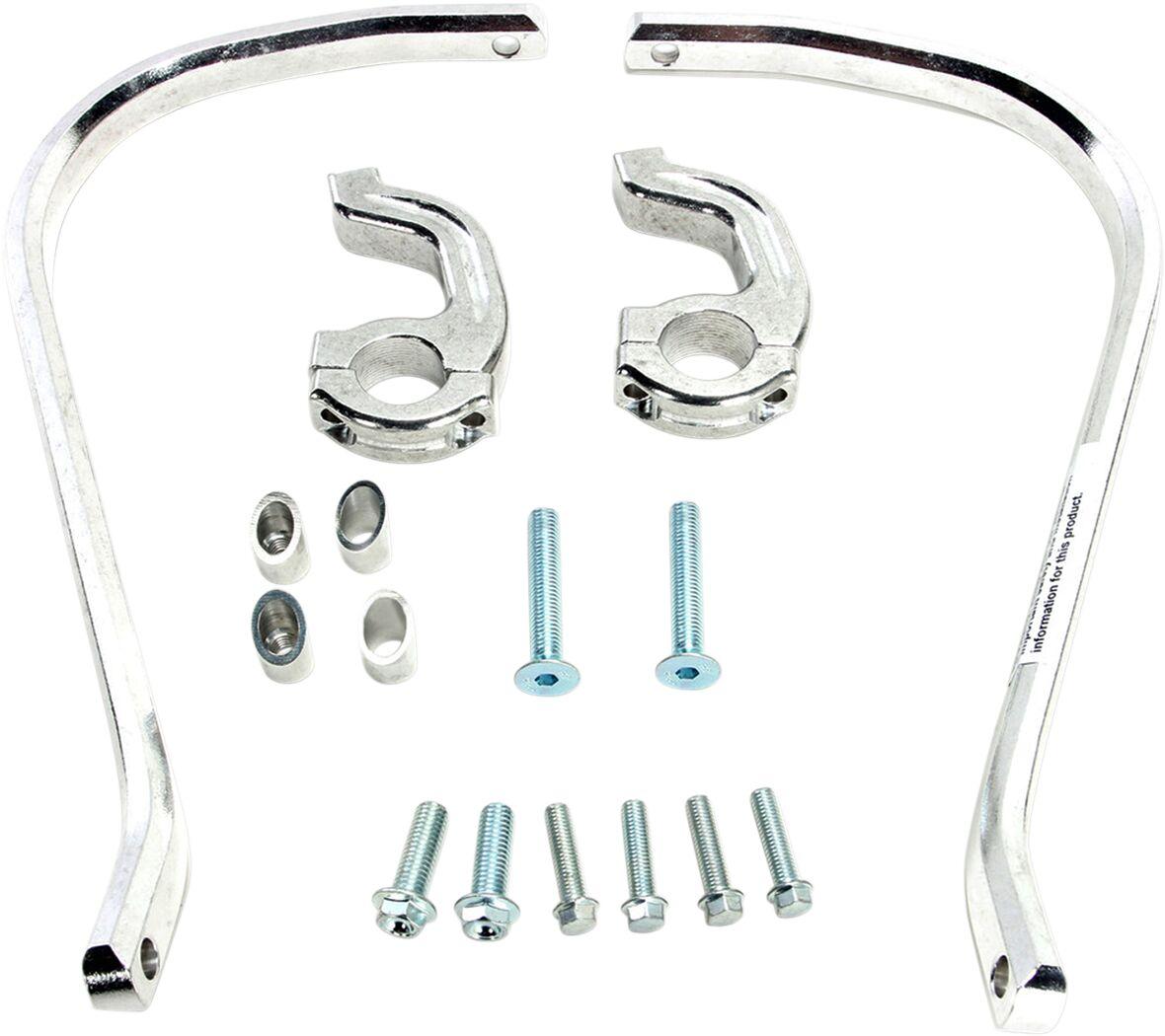 50-5214S - Moose Racing Contour Hand Guards - Silver