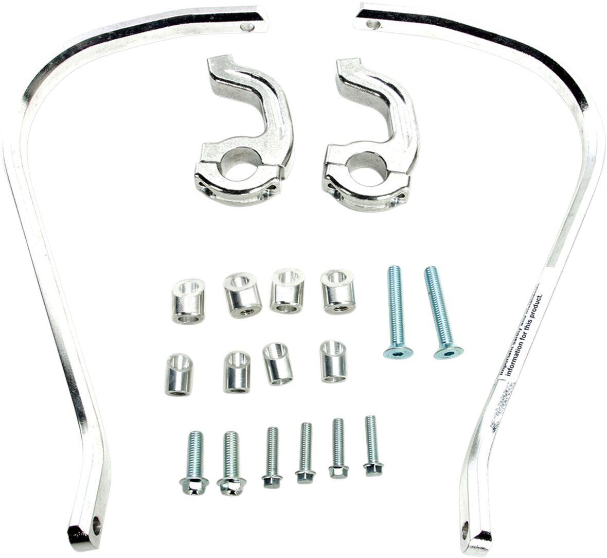 50-5232S - Moose Racing Contour Hand Guards - Silver