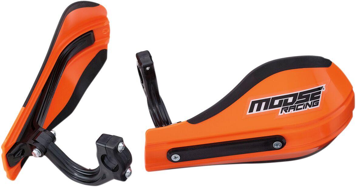 53-225 - Moose Racing Roost 2 Hand Guards - Black/Orange
