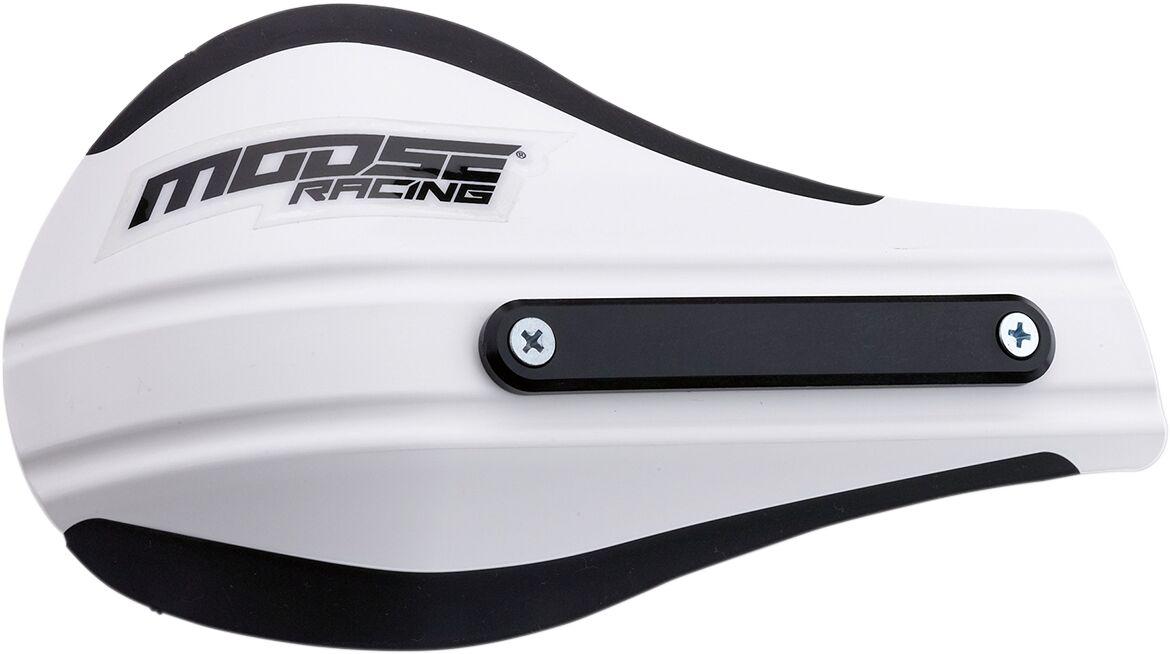 51-220 - Moose Racing Contour 2 Deflector Hand Guards - Black/White