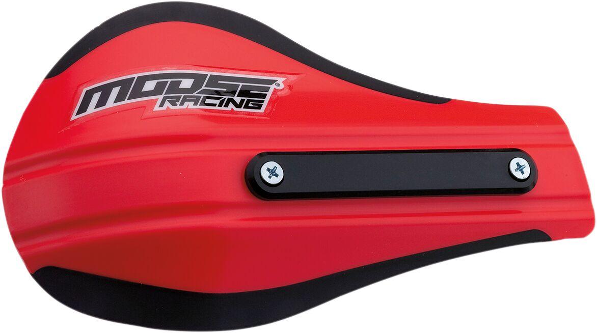 51-226 - Moose Racing Contour 2 Deflector Hand Guards - Black/Red