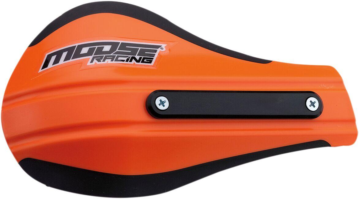 51-225 - Moose Racing Contour 2 Deflector Hand Guards - Black/Orange