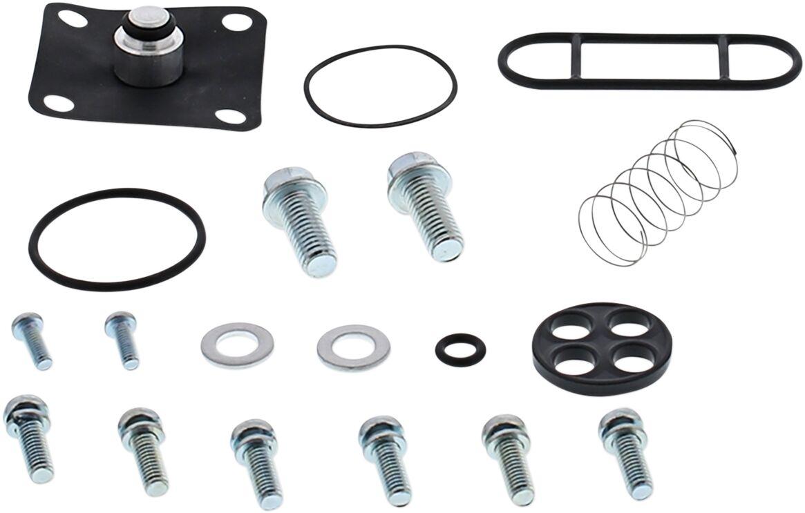 60-1042 - Moose Racing Fuel Petcock Rebuild Kit For Suzuki LT-A 400 2X4 2006-2007 - Black/Silver
