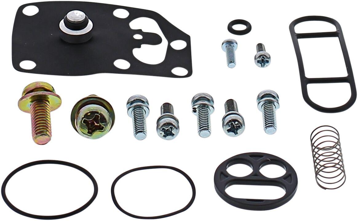60-1045 - Moose Racing Fuel Petcock Rebuild Kit For Suzuki LT-4WDX 250 4X4 1995-1998 - Black/Silver