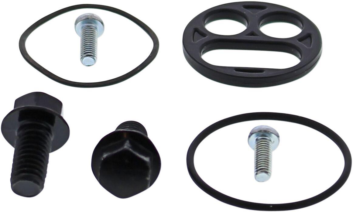 60-1075 - Moose Racing Fuel Petcock Rebuild Kit For Kawasaki KVF650 4X4 2002-2005 - Black/Silver