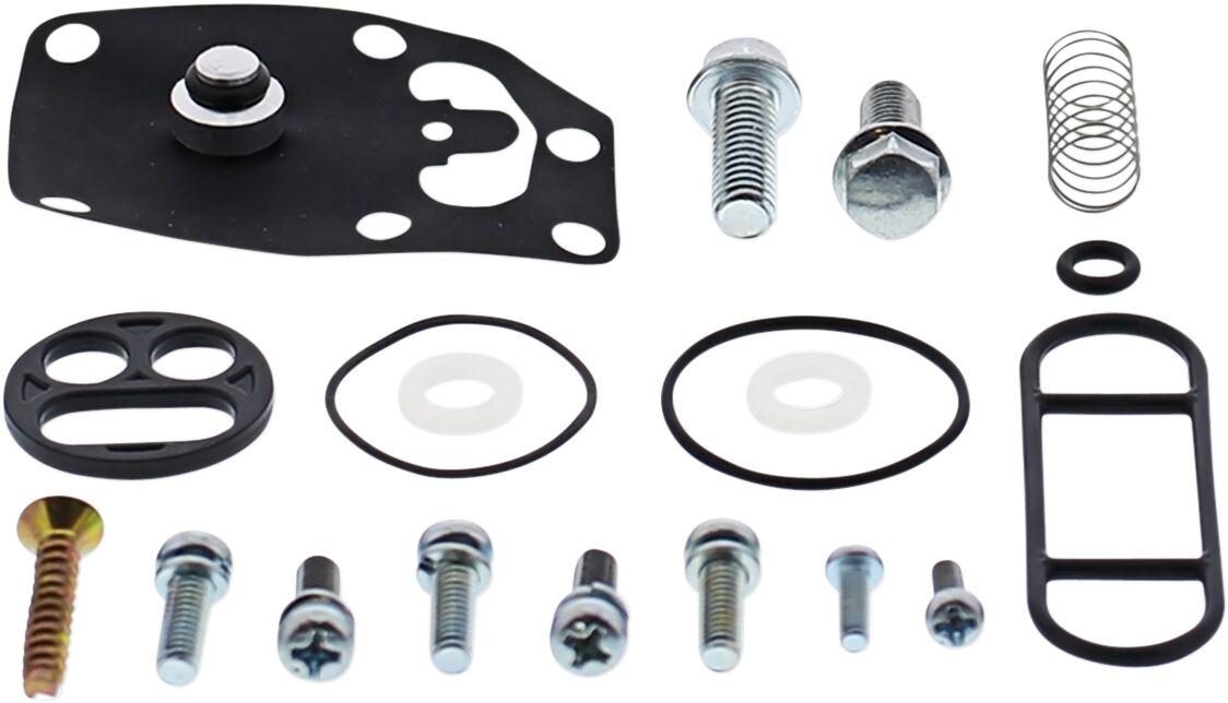 60-1121 - Moose Racing Fuel Petcock Rebuild Kit For Kawasaki KFX400 2X4 2003-2006 - Black/Silver