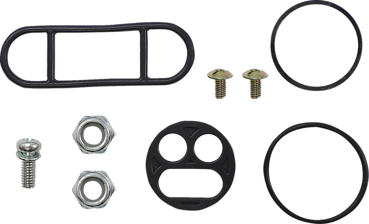 60-1032 - Moose Racing Fuel Petcock Rebuild Kit For Arctic Cat Textron 366 4X4 2008-2011 - Black/Silver