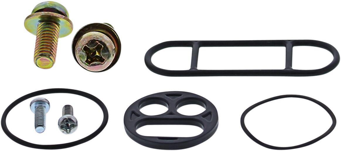 60-1049 - Moose Racing Fuel Petcock Rebuild Kit For Suzuki LT-F 250F 4X4 1999-2000 - Black/Zinc