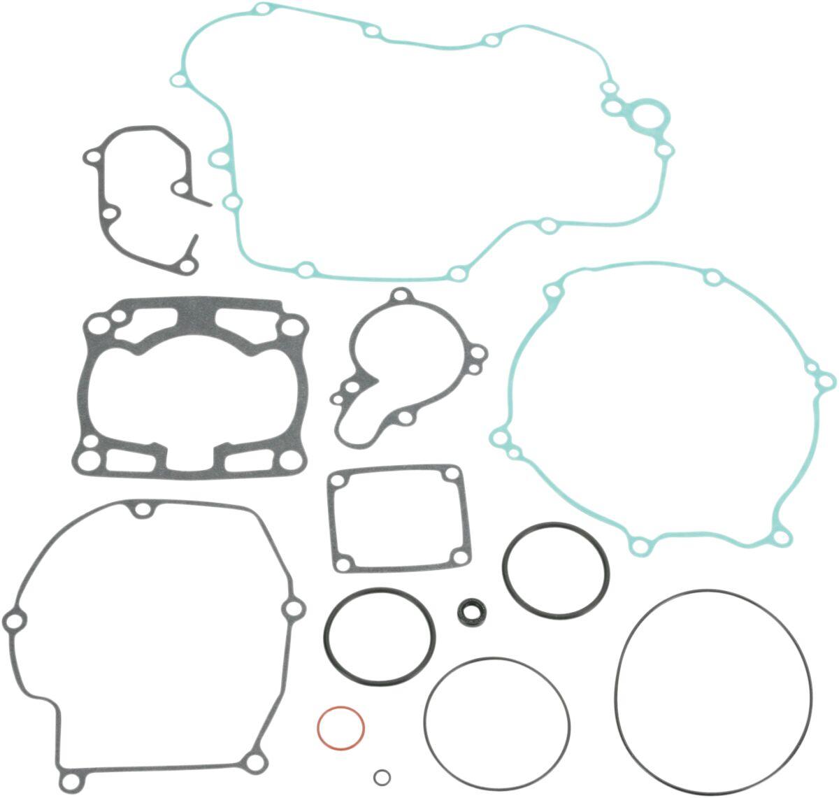 808430MSE - 808430MSE - Moose Complete Gasket Set - Kawasaki KX125 2003-04, Suzuki DRZ125 2003-14