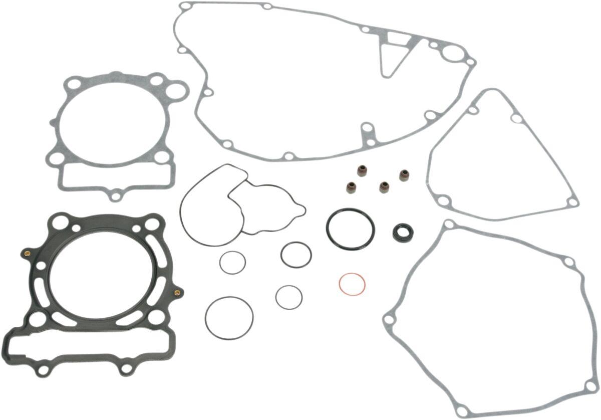 808463MSE - 808463MSE - Moose Complete Gasket Set - Kawasaki KXF250 2004-08, Suzuki RMZ250 2004-06