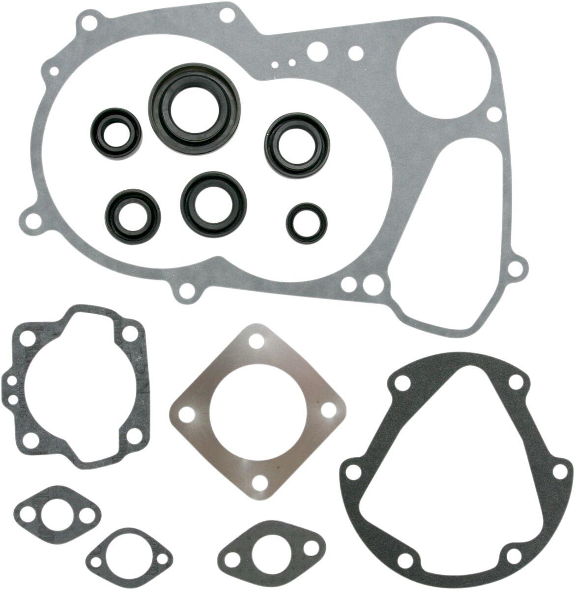 811416MSE - 811416MSE - Moose Complete Gasket & Oil Seal Set - Kawasaki KDX50 2003-06, Suzuki JR50 1978-2006