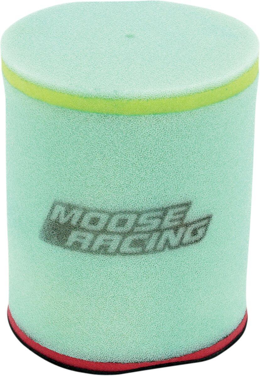 P3-80-14 - Moose Racing Precision Pre-Oiled Air Filter For Yamaha YFZ450 2012-2014 - Green/Red/Yellow