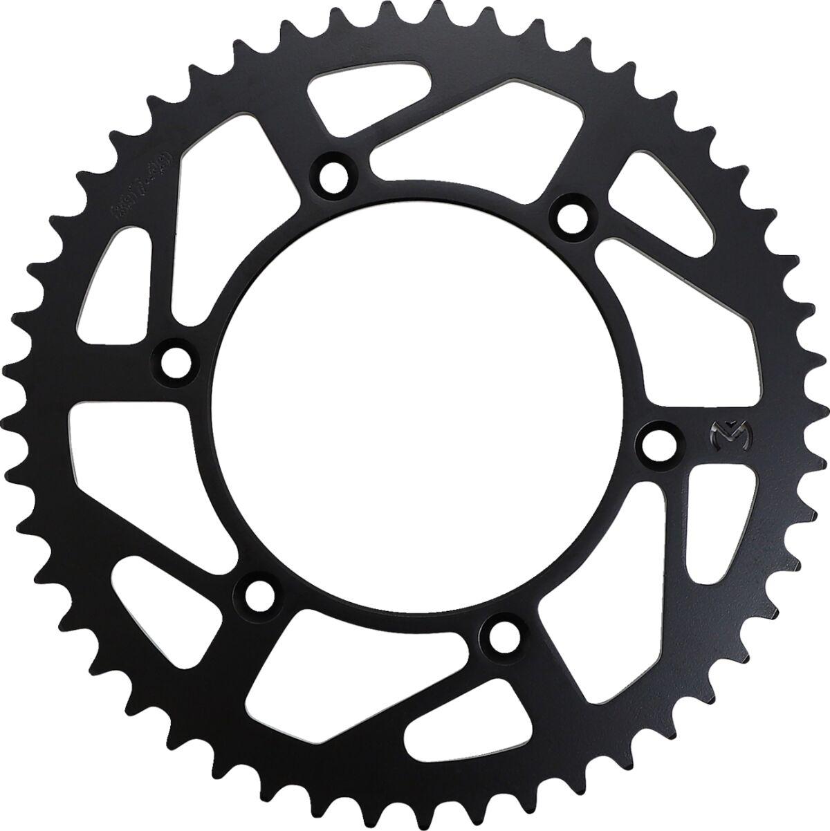 1210-897-49-STL - Moose Racing Steel Sprocket For KTM Adventure 640 1999-2006 Rear Black 49T