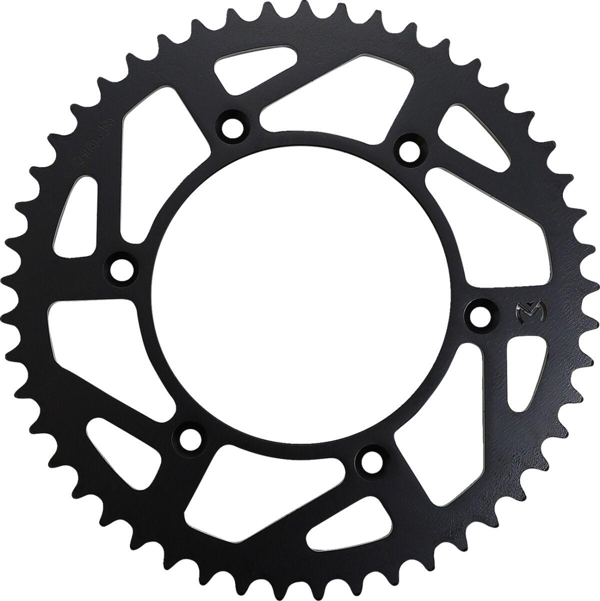 1210-210-49-STL - Moose Racing Steel Rear Sprocket For Honda CR125 1984-2007 Rear Zinc Plated 49T