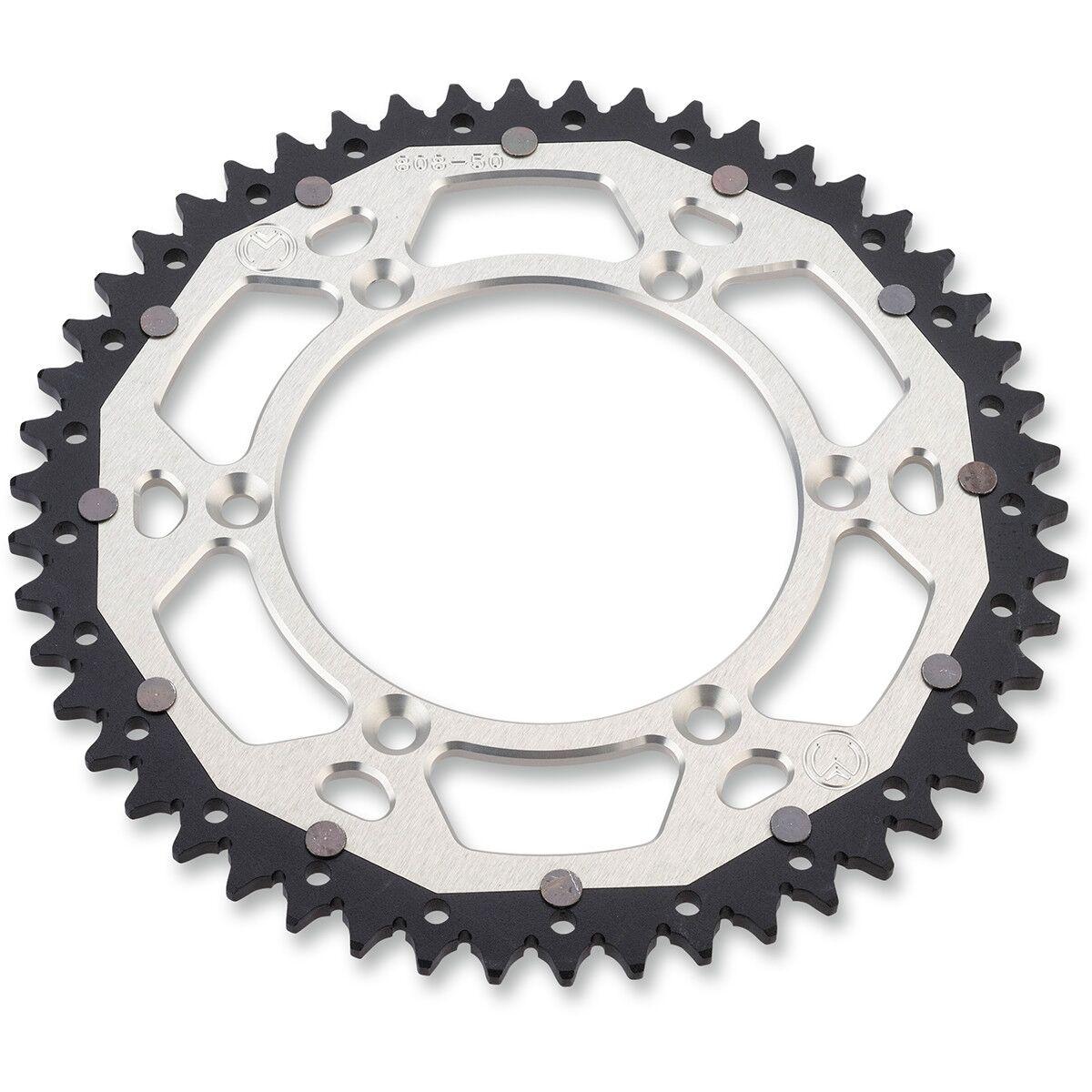 1210-460-52-11X - Moose Racing Sprocket For Kawasaki KDX175 1980-1982 Rear Black/Silver 52T