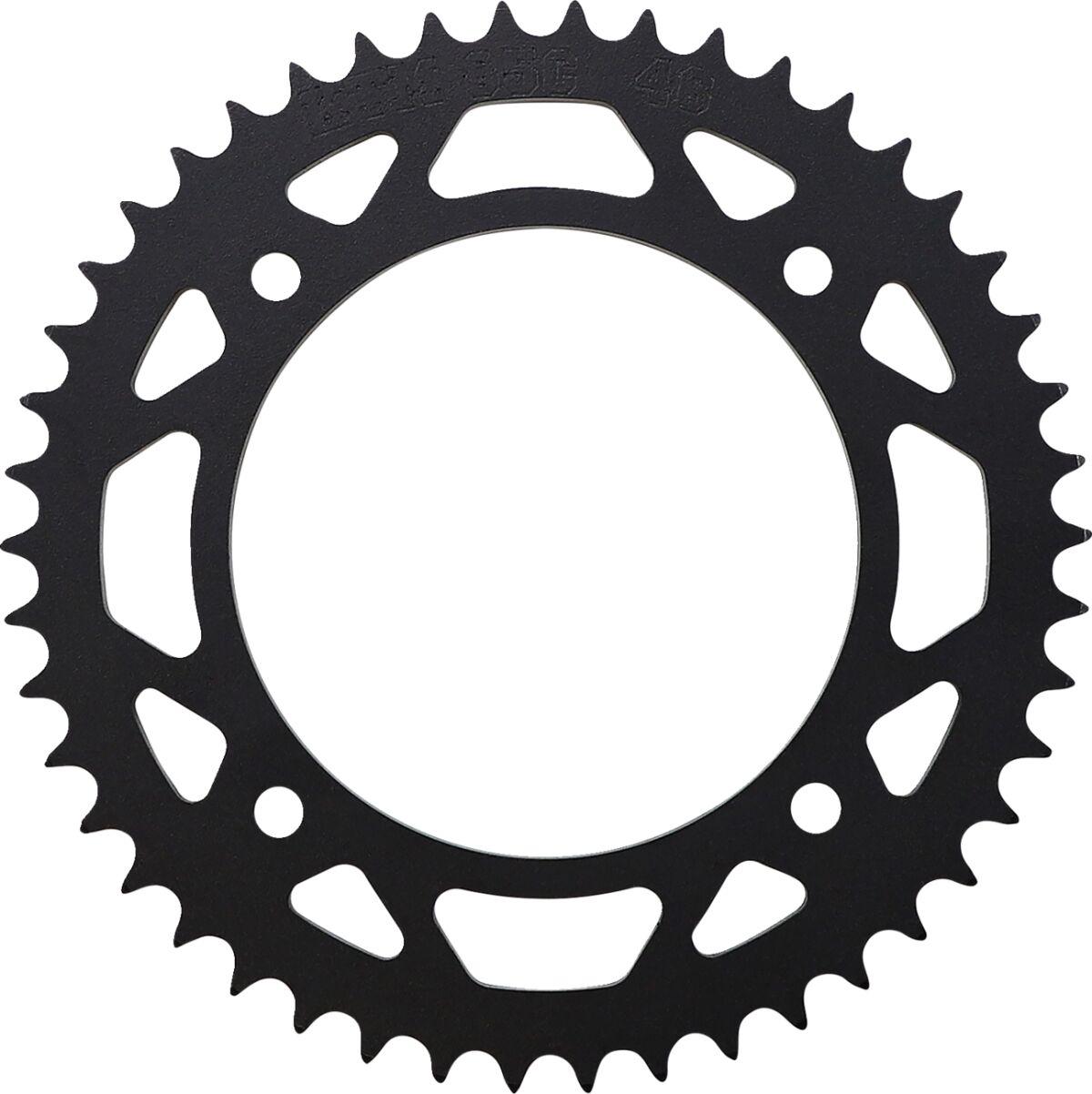 1210-895-46-STL - Moose Racing Steel Rear Sprocket For Gas Gas MC85 2022-2024 Rear Zinc Plated 46T