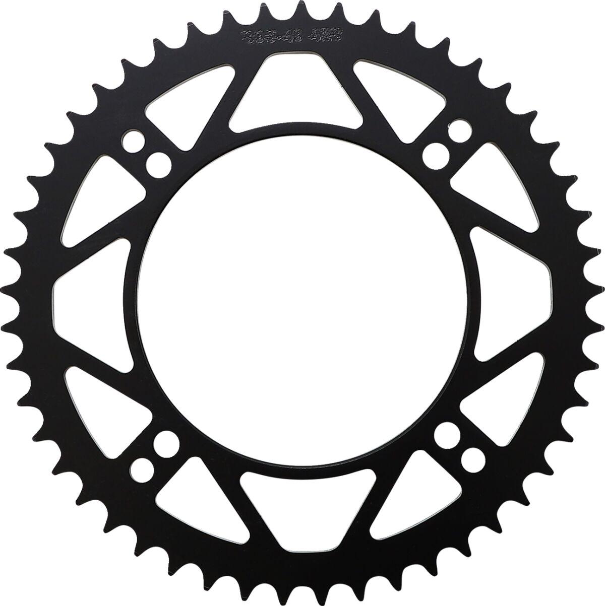 1210-895-49-STL - Moose Racing Steel Rear Sprocket For Gas Gas MC85 2022-2024 Rear Zinc Plated 49T