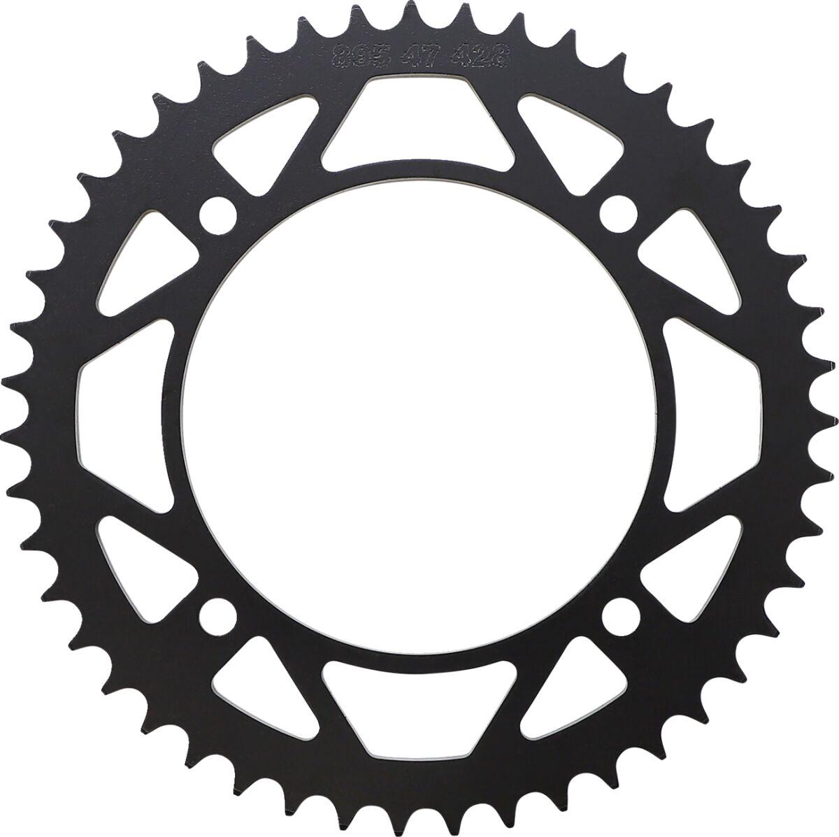 1210-895-47-STL - Moose Racing Steel Rear Sprocket For Gas Gas MC85 2022-2024 Rear Zinc Plated 47T