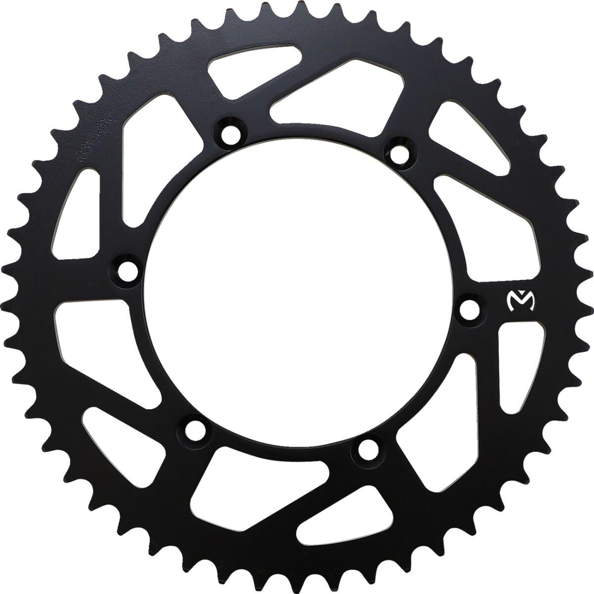 1210-460-50-STL - Moose Racing Steel Sprocket For Kawasaki KDX175 1980-1982 Rear Black 50T