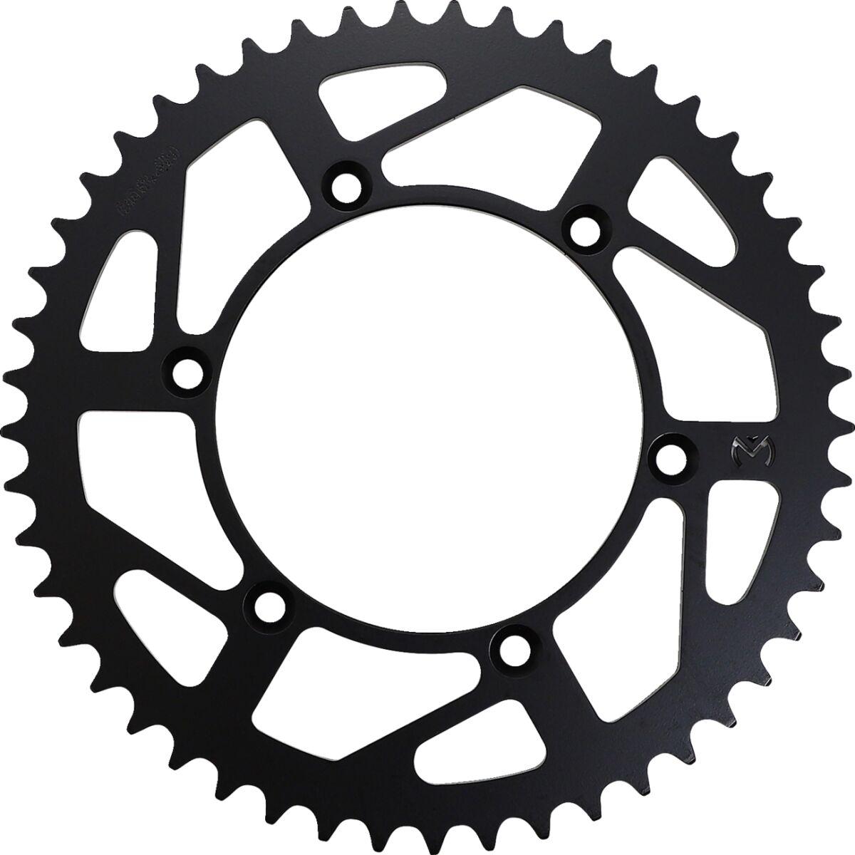 1210-808-49-STL - Moose Racing Steel Rear Sprocket For Suzuki DR250 1990-1993 Rear Zinc Plated 49T