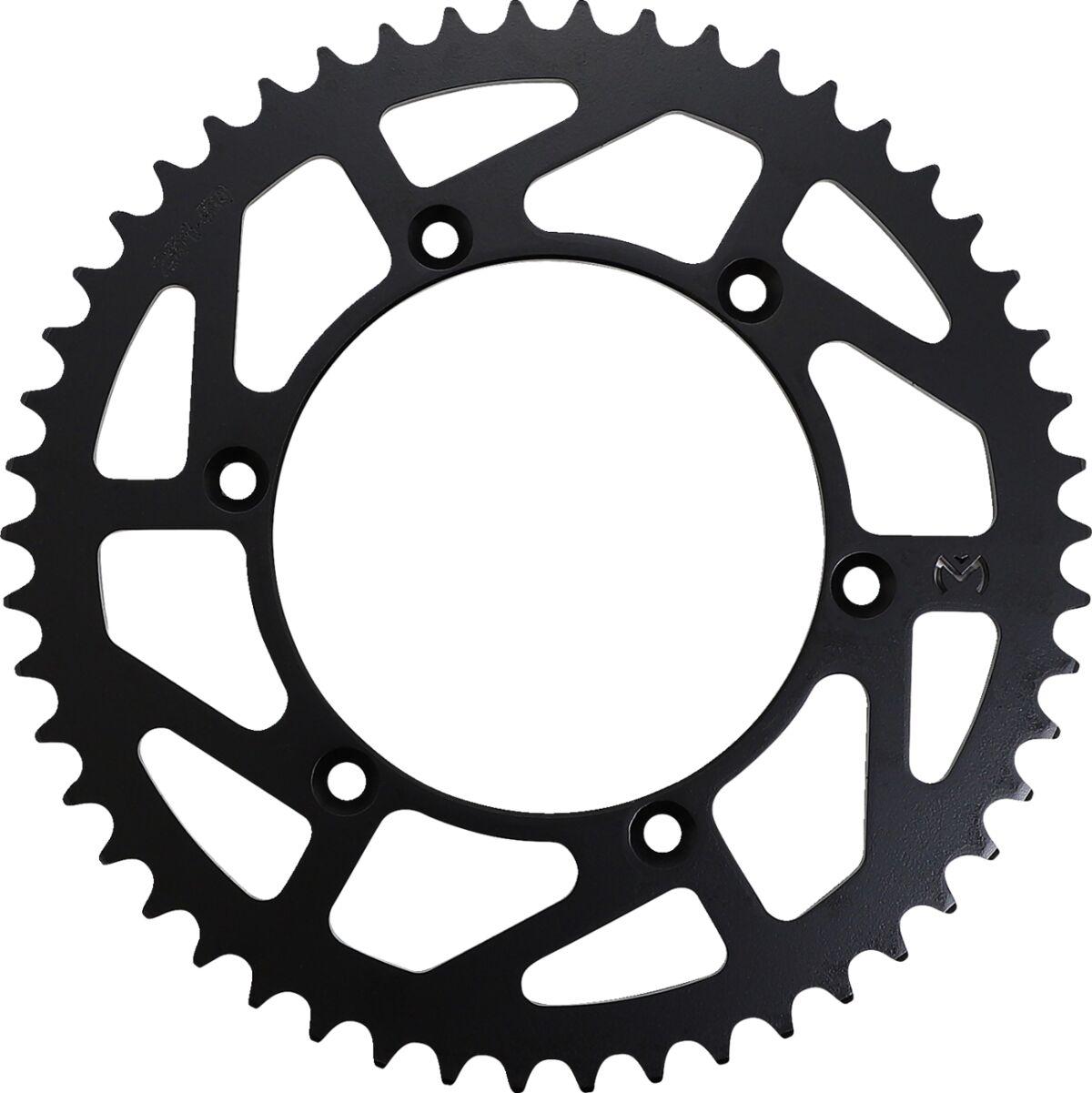 1210-251-50-STL - Moose Racing Steel Sprocket For Yamaha TTR230 2005-2017 Rear Black 50T