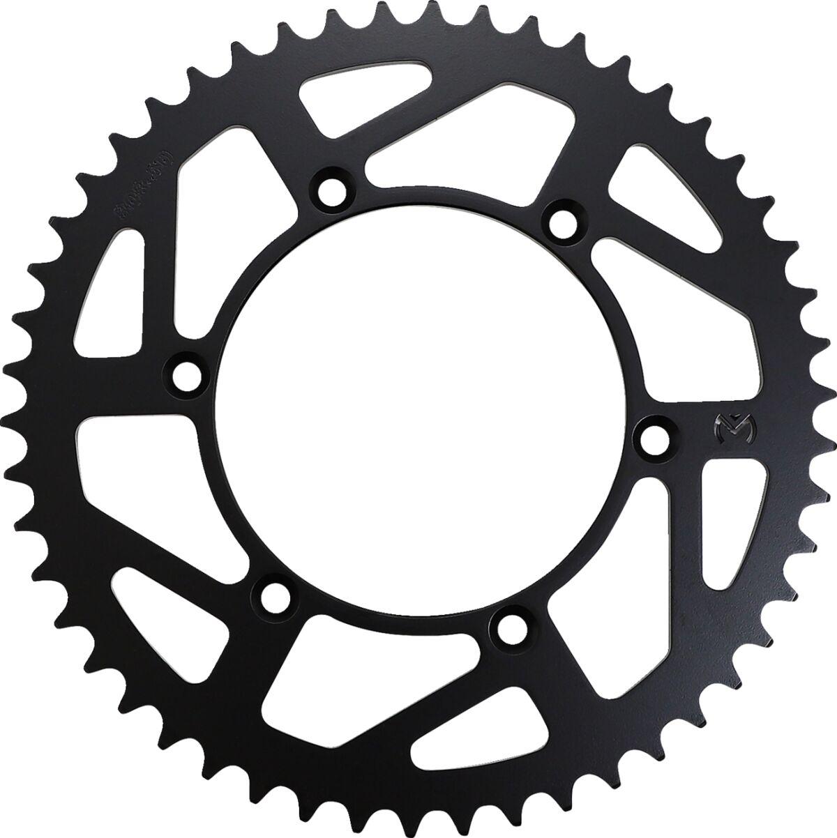 1210-808-50-STL - Moose Racing Steel Rear Sprocket For Suzuki DR250 1990-1993 Rear Zinc Plated 50T