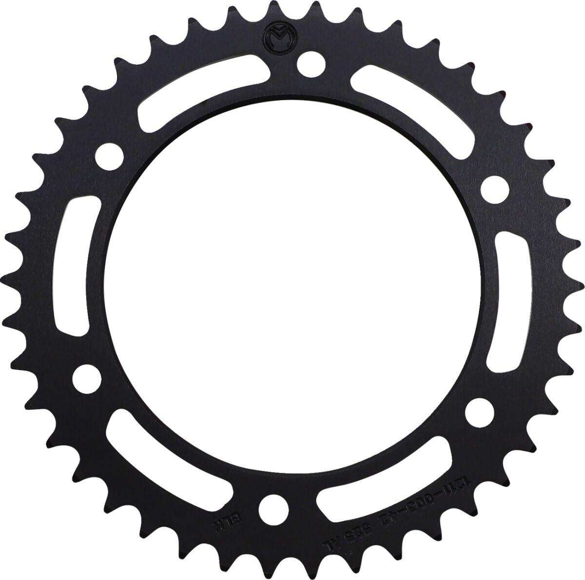 1211-003-42-10 - Moose Racing Rear Aluminium Sprocket For BMW F 650 GS 2008-2012 Rear Black 42T