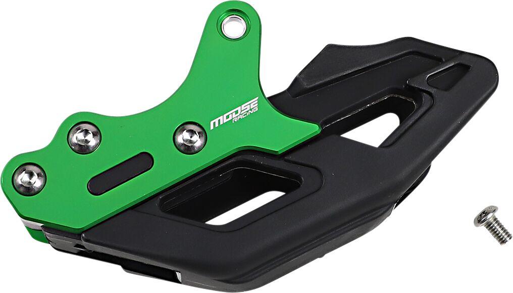 G32-2301BGN - Moose Racing MR-1 Colored AL Chain Guide For Kawasaki KX450 2021-2023 Black/Green
