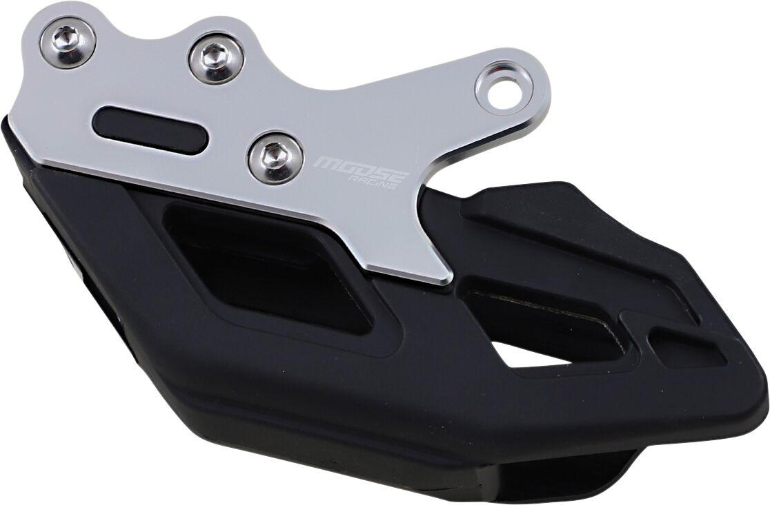 G32-4301 BS - Moose Racing MR-1 Colored AL Chain Guide For Yamaha WRF250 2007-2021 Black/Silver