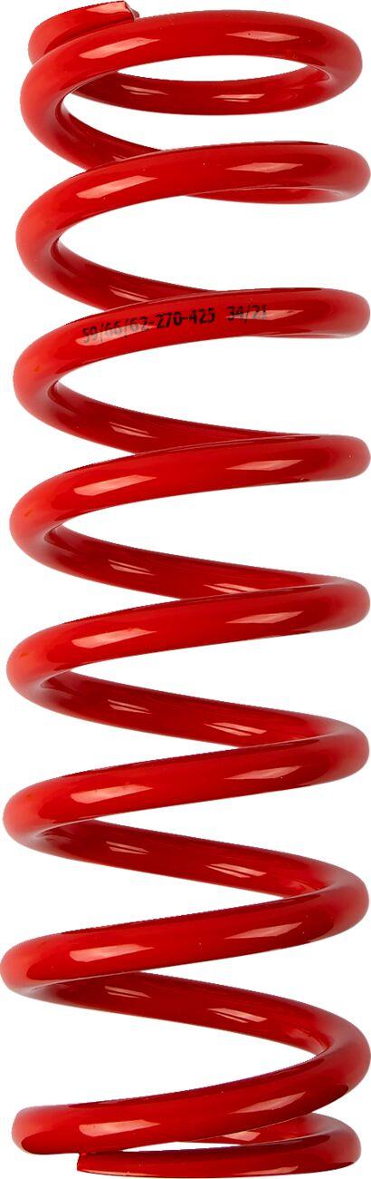1312-0962 - Moose Racing Shock Spring For Honda CR125 1997-2007 42.5 N/mm - Red