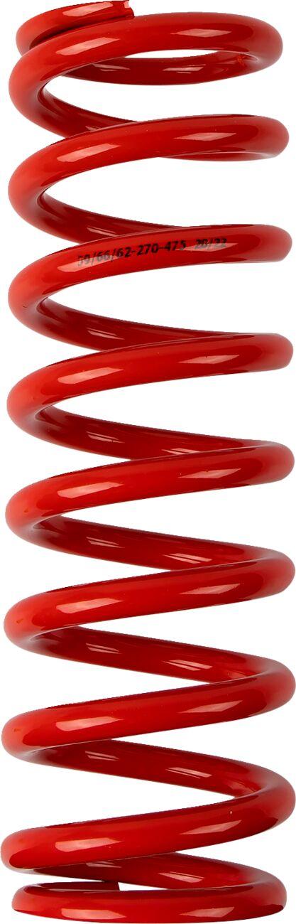 1312-0964 - Moose Racing Shock Spring For Honda CR125 1997-2007 47.5 N/mm - Red