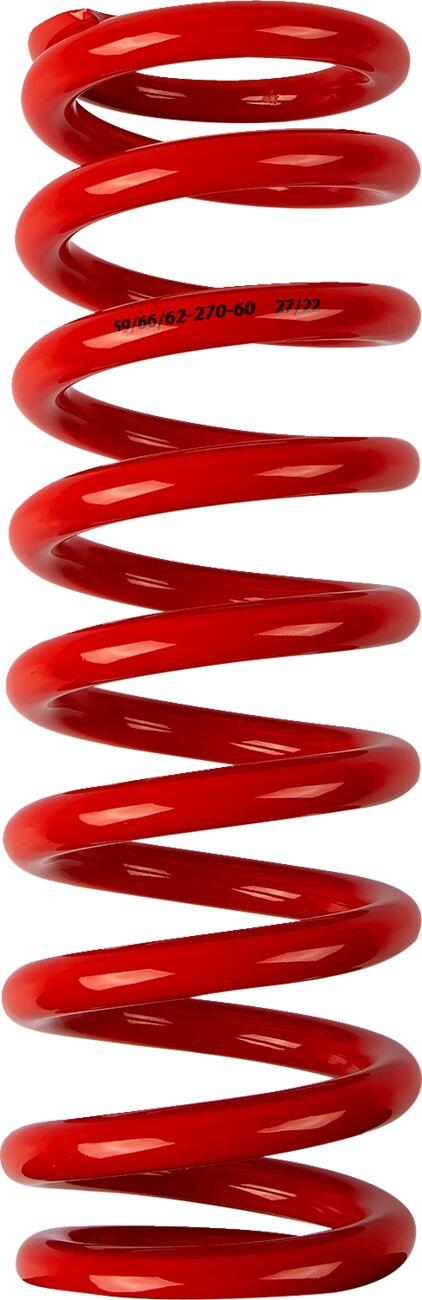 1312-0969 - Moose Racing Shock Spring For Honda CR125 1997-2007 60 N/mm - Red