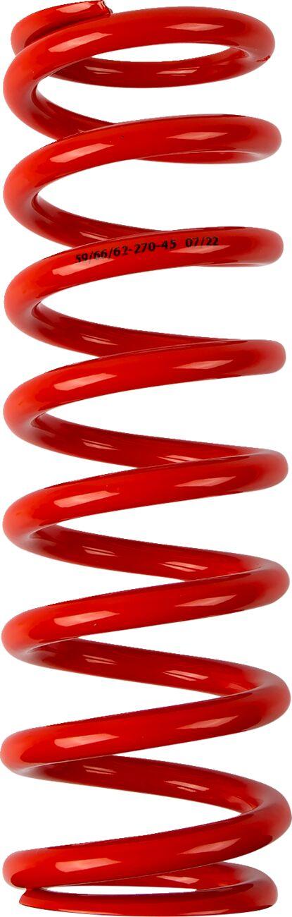 1312-0963 - Moose Racing Shock Spring For Honda CR125 1997-2007 45 N/mm - Red