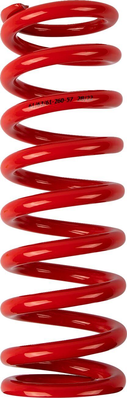 1312-0973 - Moose Racing Shock Spring For TM CC 250FI 2019 57 N/mm - Red