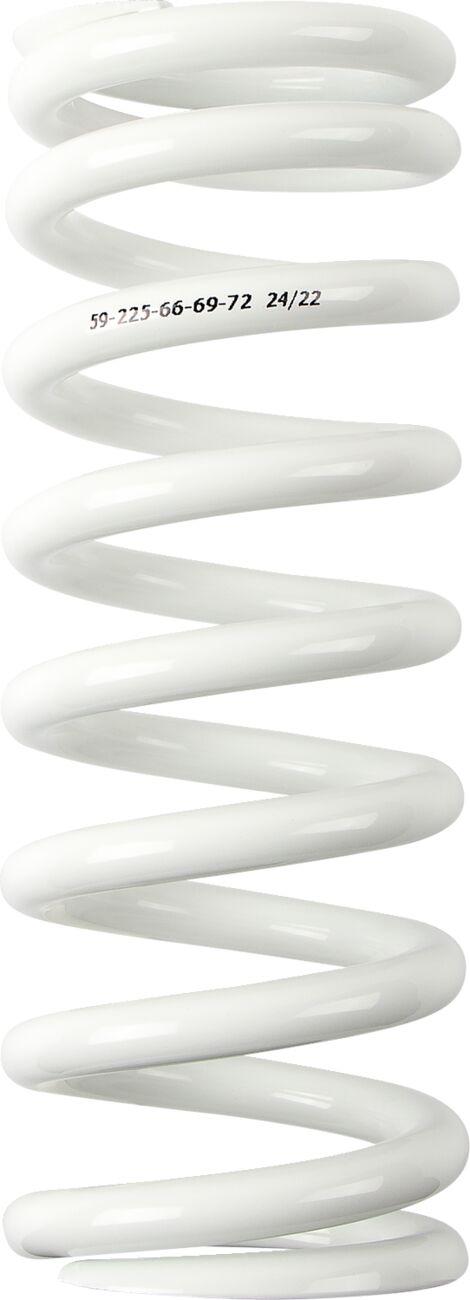 1312-1016 - Moose Racing Shock Spring For KTM EXC150 TPI 2020-2023 66/69/72 N/mm - White