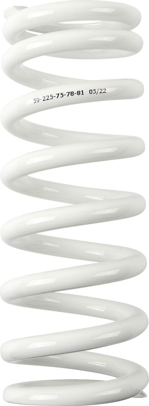 1312-1022 - Moose Racing Shock Spring For KTM EXC150 TPI 2020-2023 75/78/81 N/mm - White