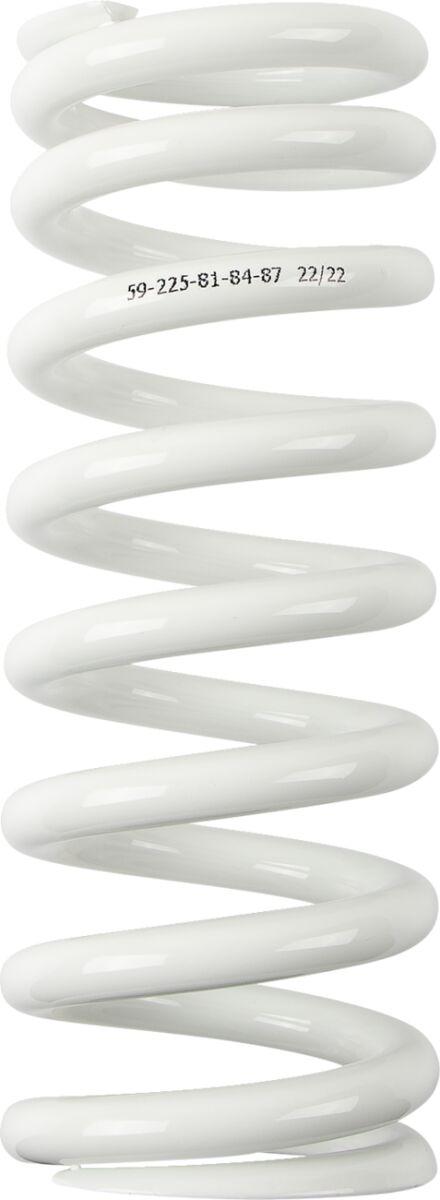 1312-1025 - Moose Racing Shock Spring For Indian Challenger 108 ABS 2022 81/84/87 N/mm - White