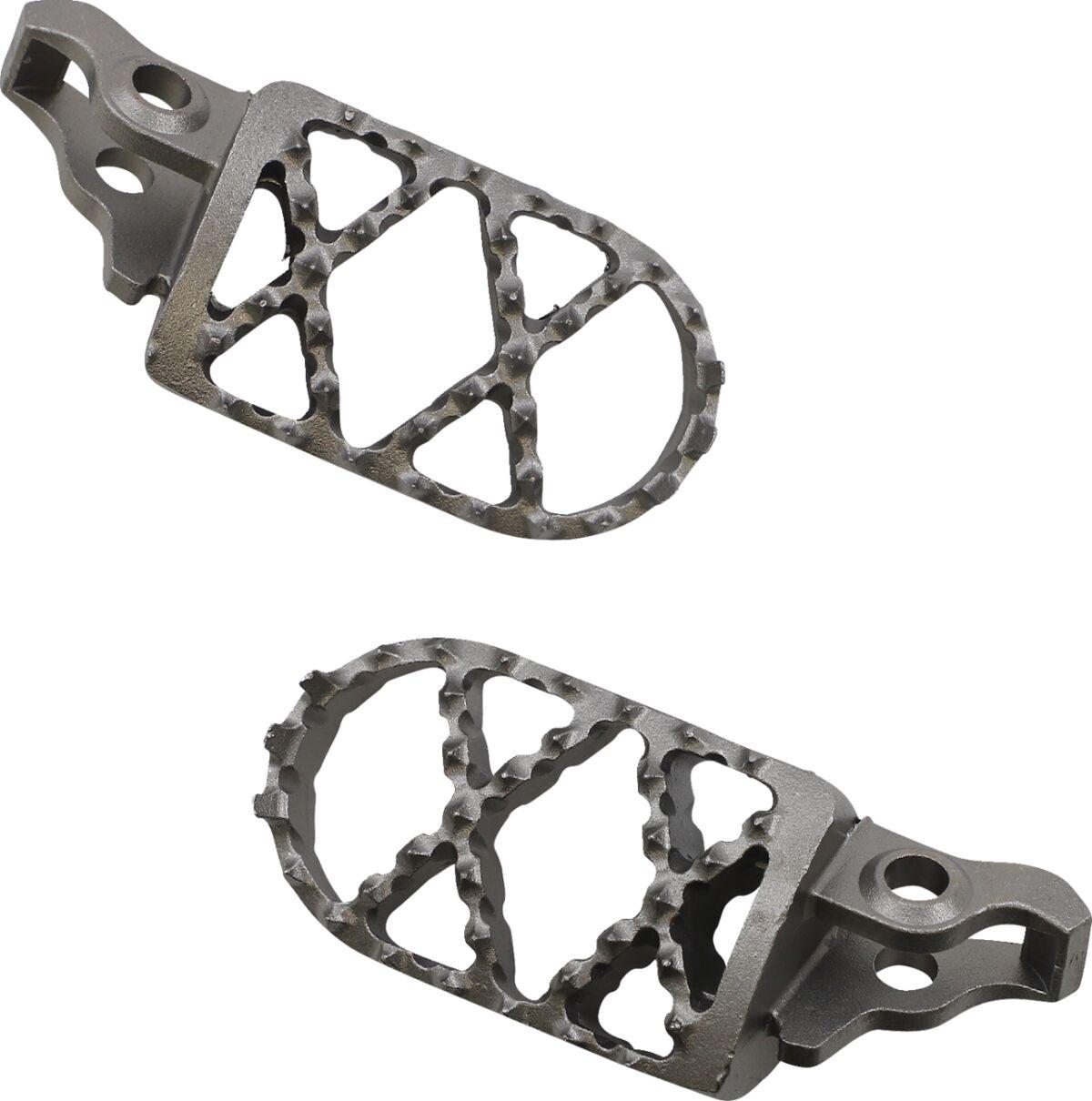 NRCR-5B - Moose Racing Pro Footpegs For Honda CR125 2002-2007 Front/- Chrome
