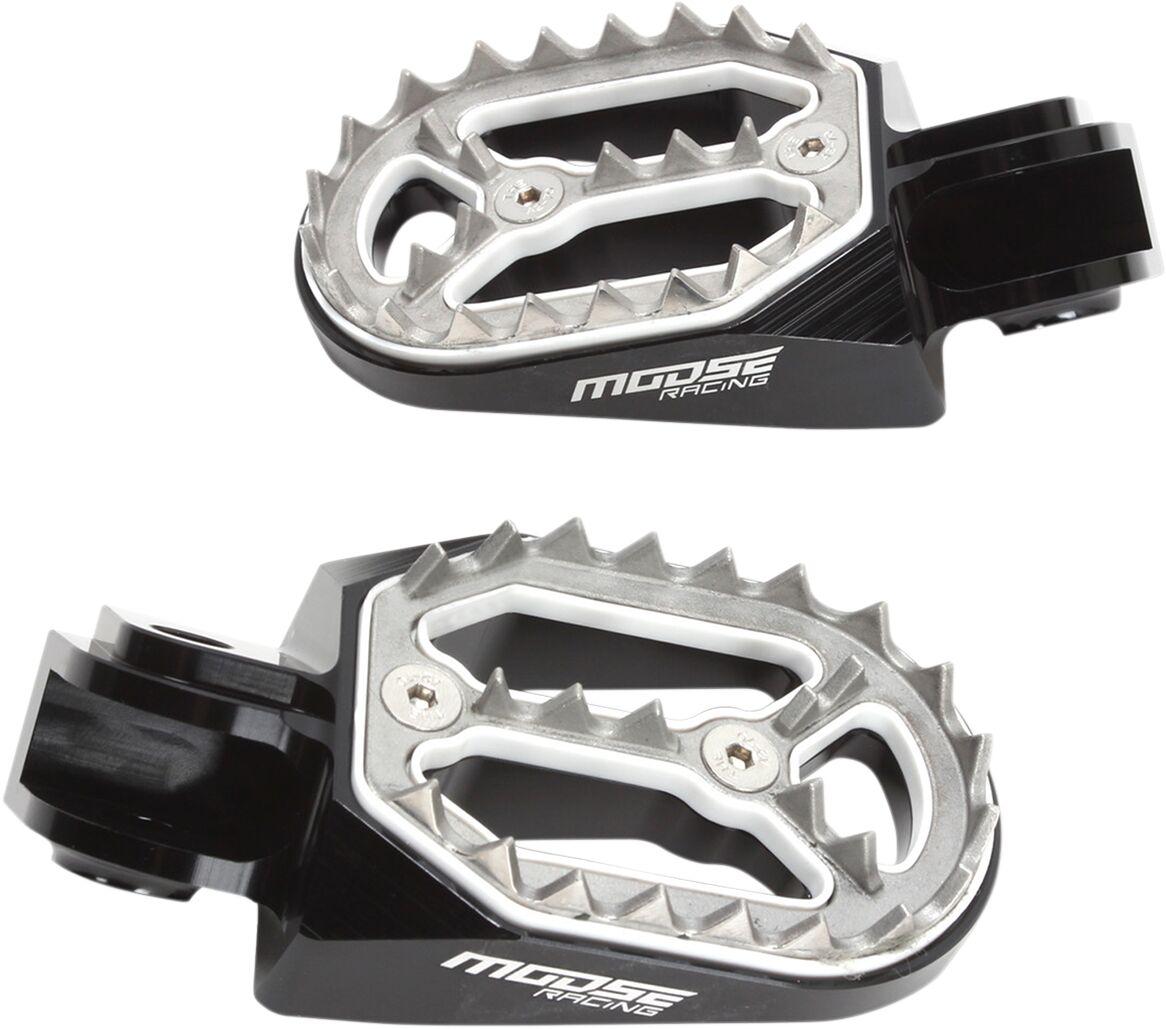 P17-54A3B - Moose Racing Qualifier Footpegs For KTM  EXC125 1998-2016 - Black
