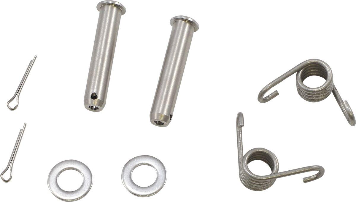 P17-5602 - Moose Racing Footpegs Pin & Spring For Husqvarna 701 Enduro 2016-2021 - Silver