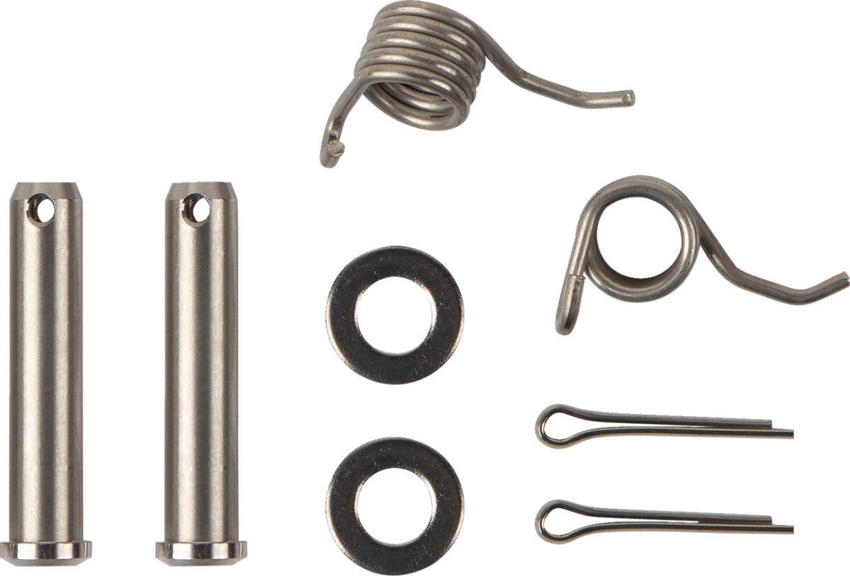 P17-5603 - Moose Racing Footpegs Pin & Spring For Beta RR 125 2020-2022 - Silver
