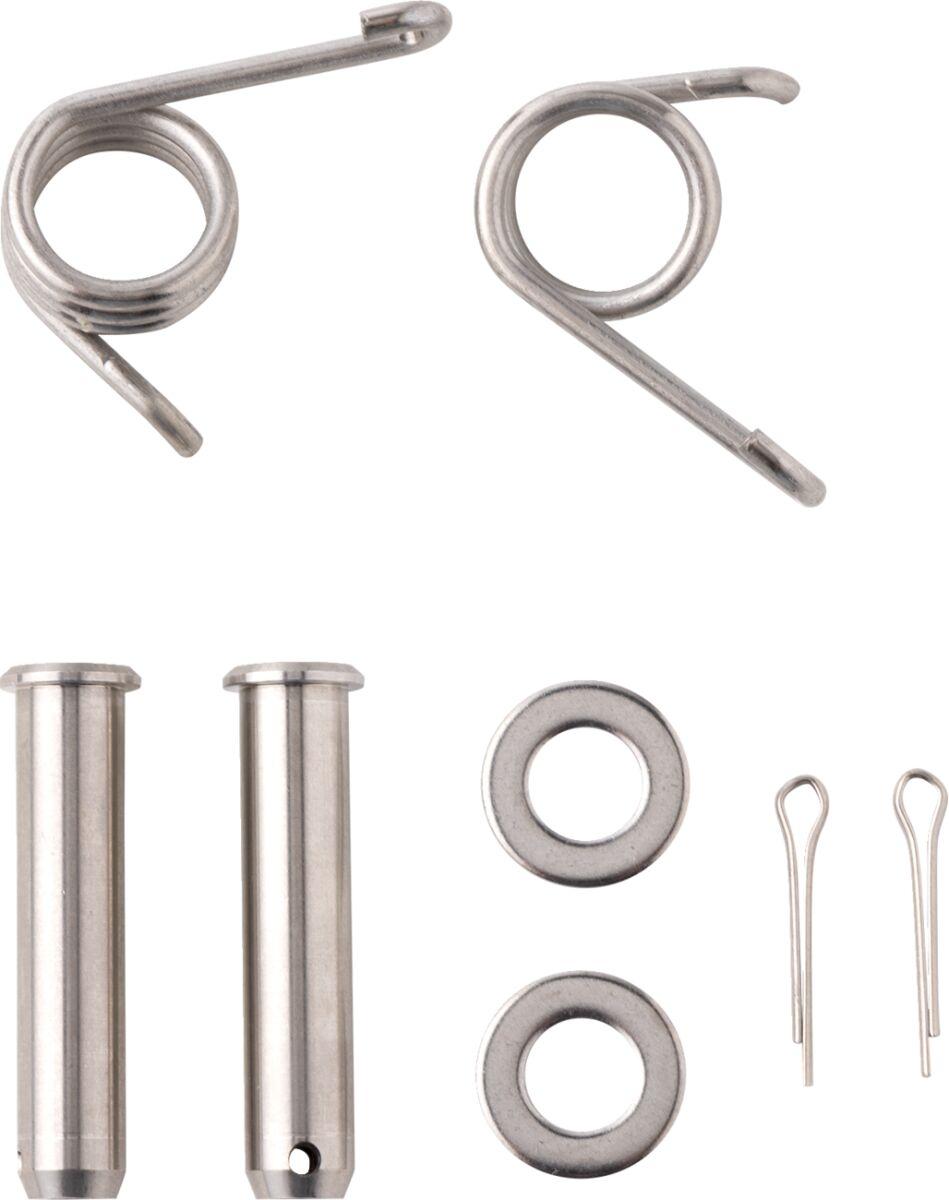 P17-4604 - Moose Racing Foot Peg Pin & Spring For Yamaha YZF450 2023-2024 - Silver